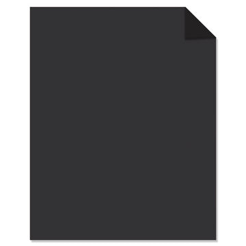 Astrobrights® Color Cardstock, 65 Lb, 8.5 X 11, Eclipse Black, 100-pack freeshipping - TVN Wholesale